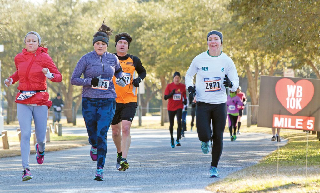 The Wrightsville Beach
Valentine Run offers several
race options to suit all ages and skill levels. WBM file photo